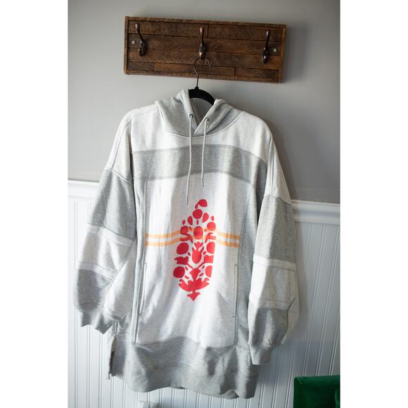 Free People Triple Threat Hoodie Large NEW - Picture 2 of 4